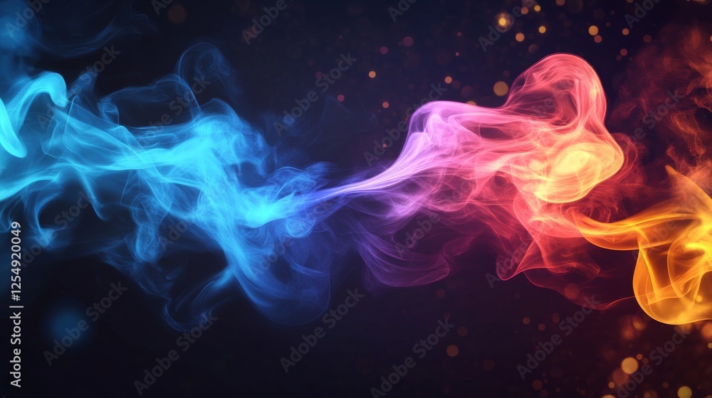 Realistic fire with smoke reflection on a transparent background. Colorful vector design. Realistic fire with smoke reflection on a transparent background. Colorful vector design.