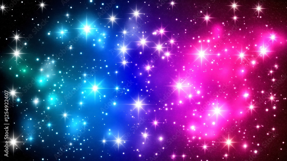 Colorful Nebula with Sparkling Stars Cosmic Galaxy Space Scenery Backdrop Artistic Fantasy Universe Colorful Nebula with Sparkling Stars Cosmic Galaxy Space Scenery Backdrop Artistic Fantasy Universe
