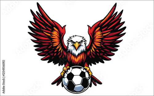 Flying eagle symbol