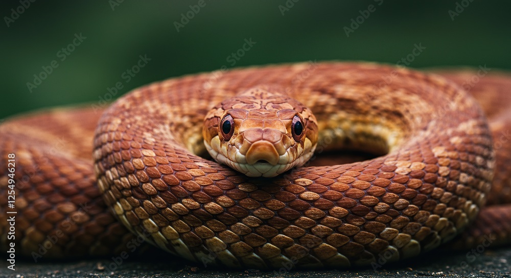 Obraz premium Corn Snake Looking at Camera