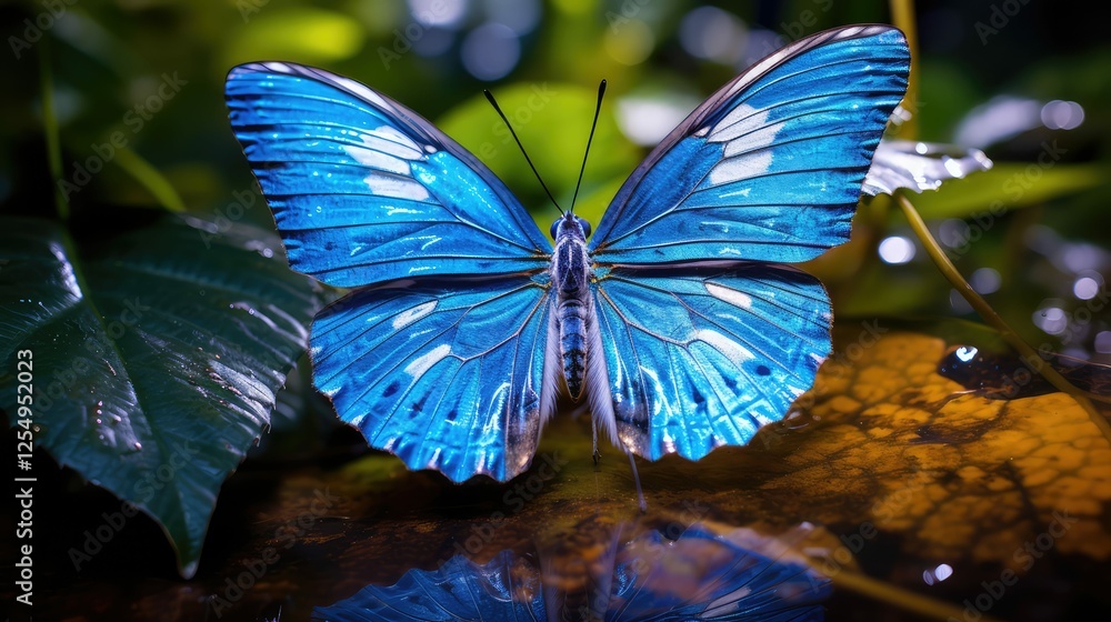 wings blue butterfly transparent wings blue butterfly transparent