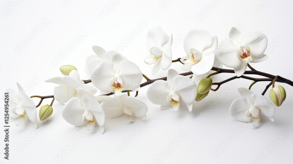 Obraz premium close indoor plant white background
