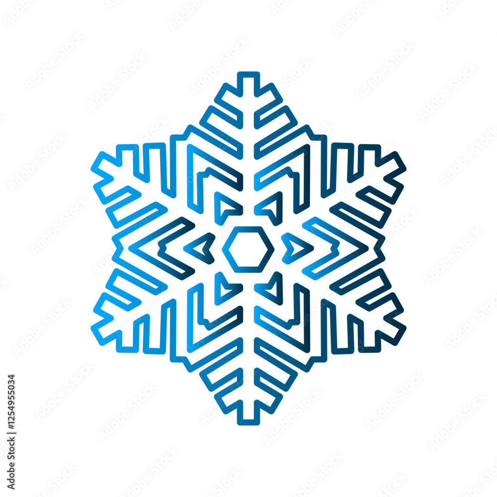 Snow icon design template Snow icon design template