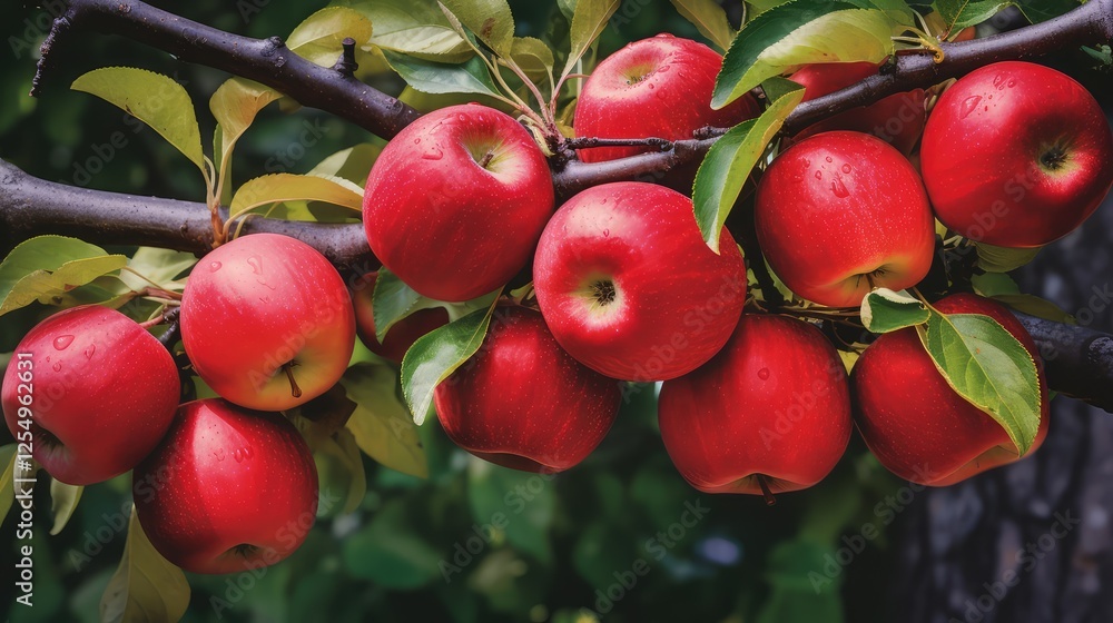Obraz premium fruit apple tree branch
