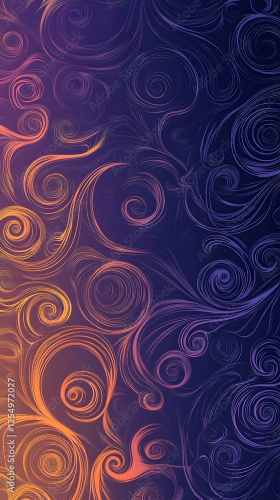 A dark gradient background with swirling lines in vibrant colors, creating an abstract and dynamic pattern
A dark gradient background with swirling lines in vibrant colors, creating an abstract and dynamic pattern