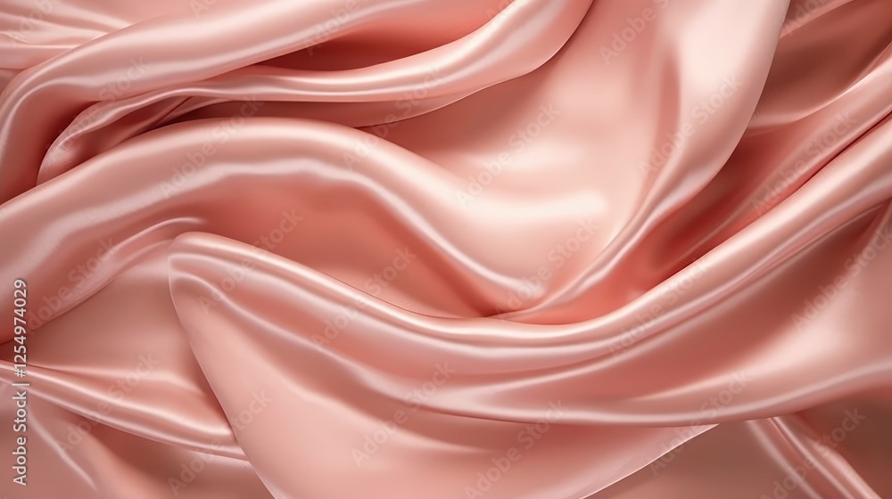 Fototapeta premium cozy rose gold satin