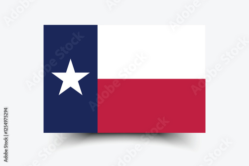 Flag of Texas. Texas flag official colors and proportion digital vector illustration. Free Download Flag of Texas. Texas flag official colors and proportion digital vector illustration. - GFXLoad