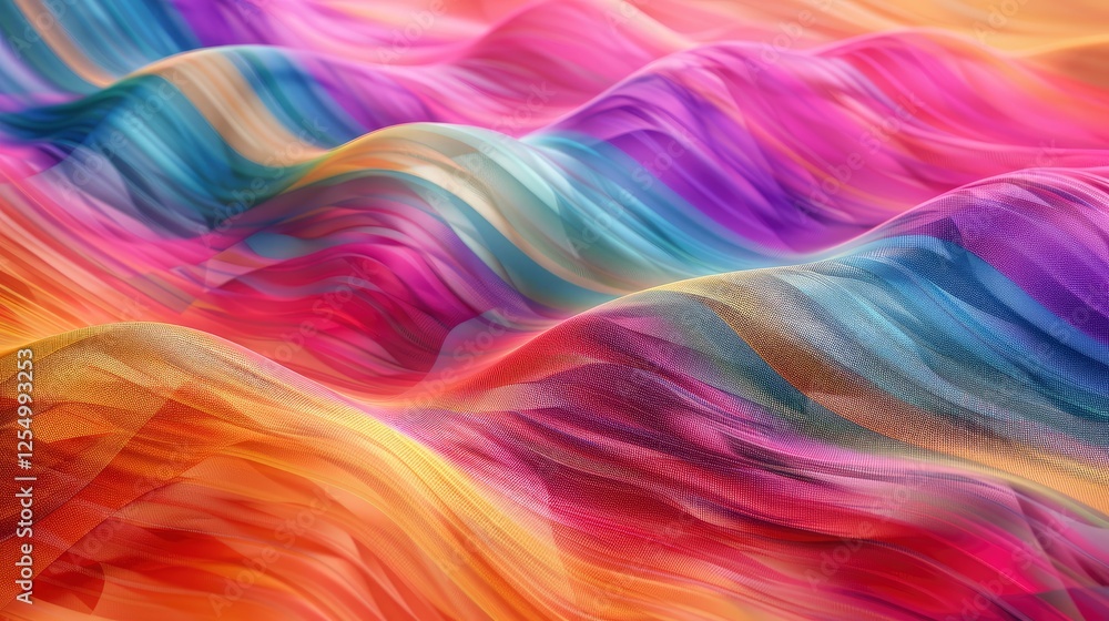 Abstract colorful wavy background. 3d illustration. Abstract colorful wavy background. 3d illustration.