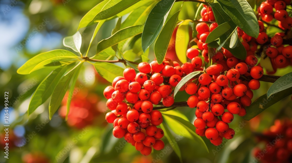 vibrant brazilian pepper tree vibrant brazilian pepper tree