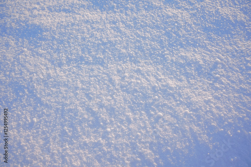 大つぶ雪面のテクスチャー冬 photo