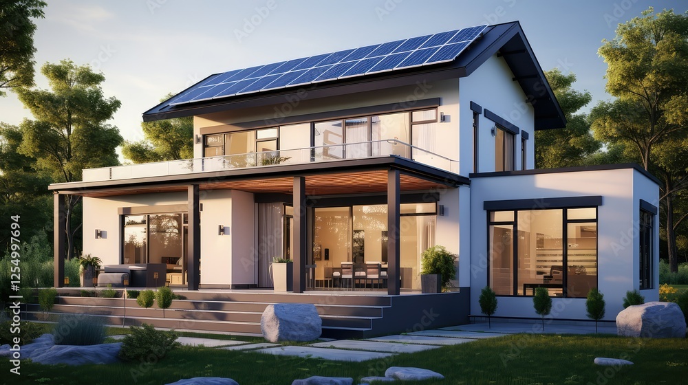 sustainable modern style house sustainable modern style house