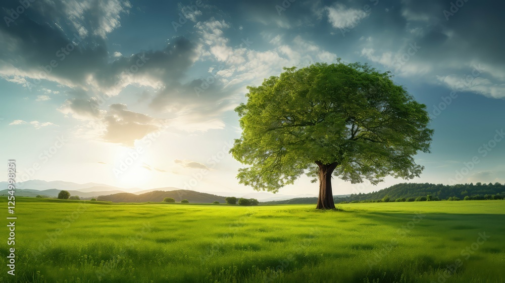 Obraz premium vitality green winner