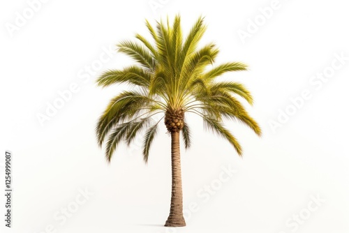 Tree plant white background tranquility.