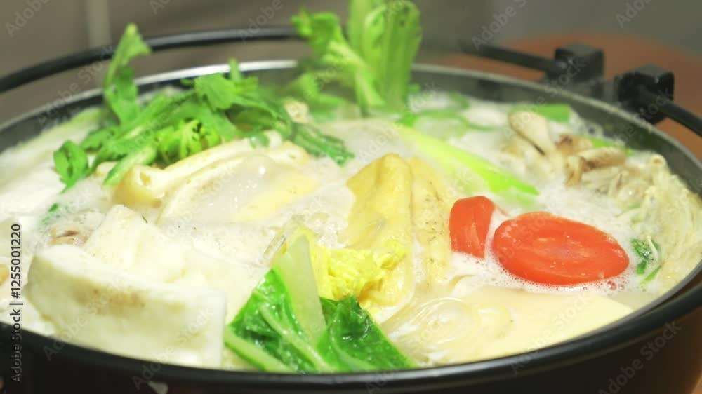 Japanese nabe cuisine, a winter tradition, delicious and warm Japanese nabe cuisine, a winter tradition, delicious and warm
