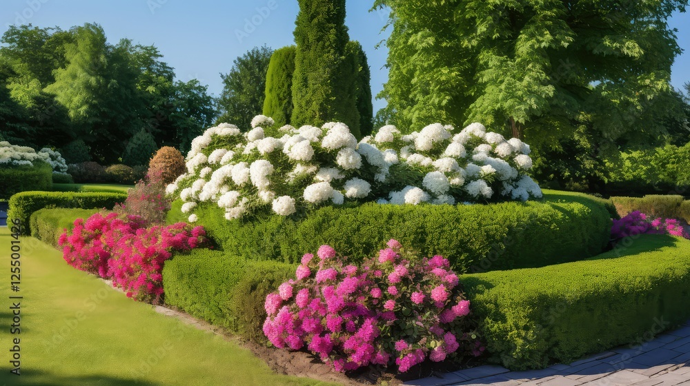 Obraz premium garden box hedge