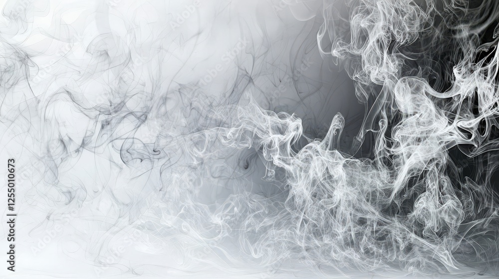 Soft mist embracing calm in shades of white and gray abstract art digital medium serene atmosphere artistic perspective Soft mist embracing calm in shades of white and gray abstract art digital medium serene atmosphere artistic perspective