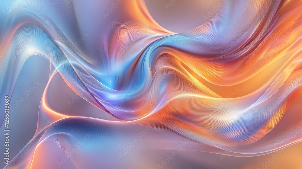 Obraz premium Best Gentle Fluid Motion