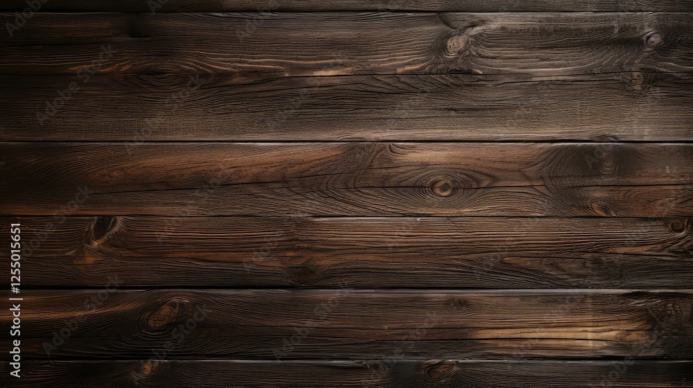 Naklejka premium weathered dark brown wood texture