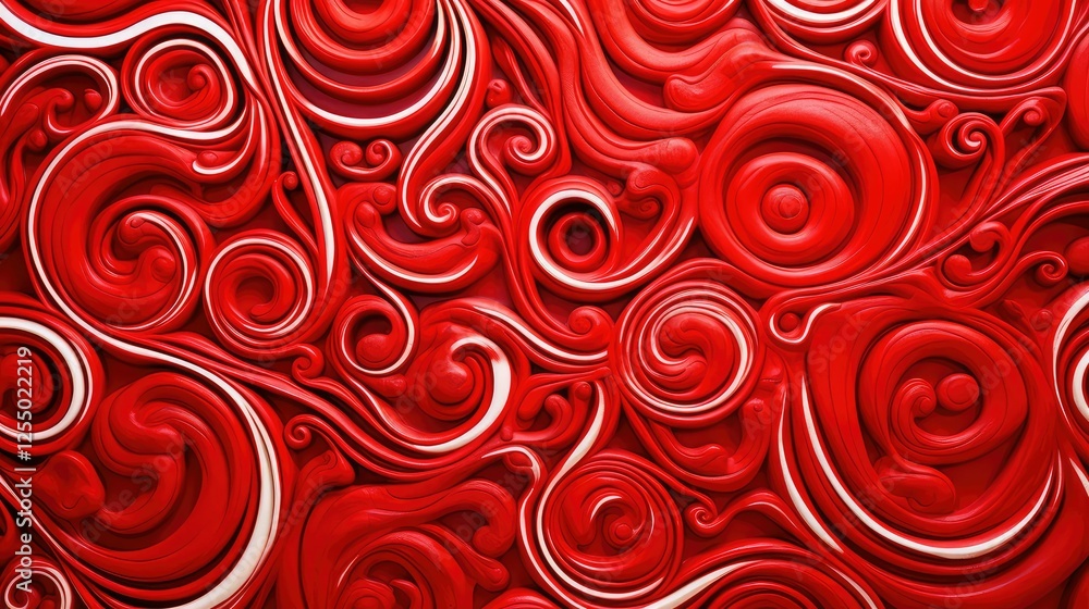 shapes red background pattern shapes red background pattern