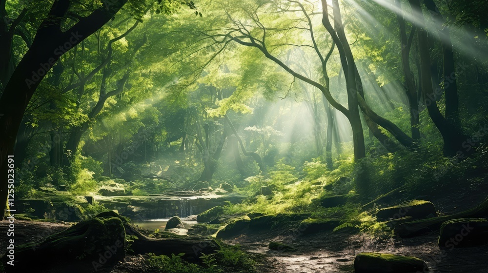 Naklejka premium biodiversity green future