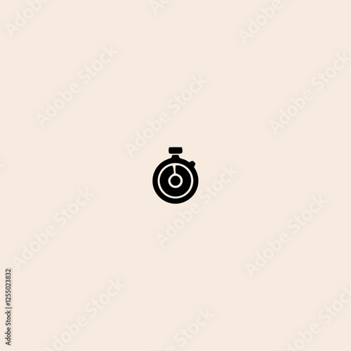 60 minute or seconds Time icon flat vector design.