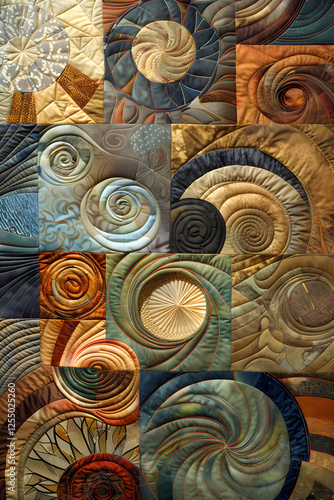 Intricate Array of Geometric and Free-Form QP Quilting Patterns