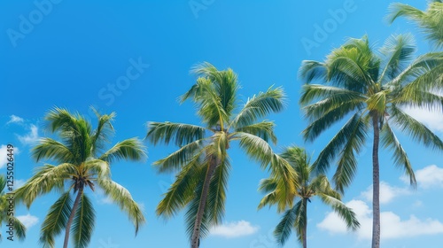 Wallpaper Mural tropical acai palm tree Torontodigital.ca