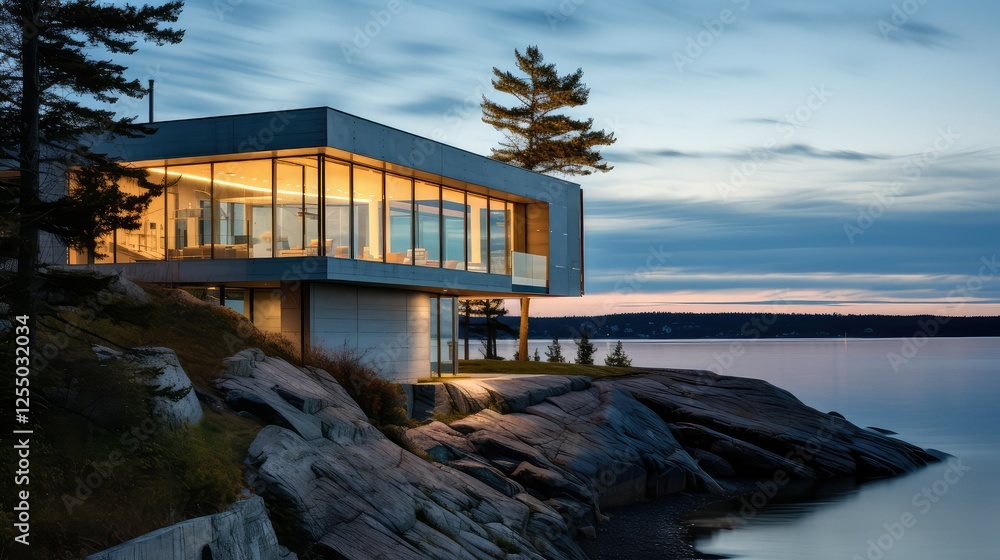 Obraz premium home maine housing