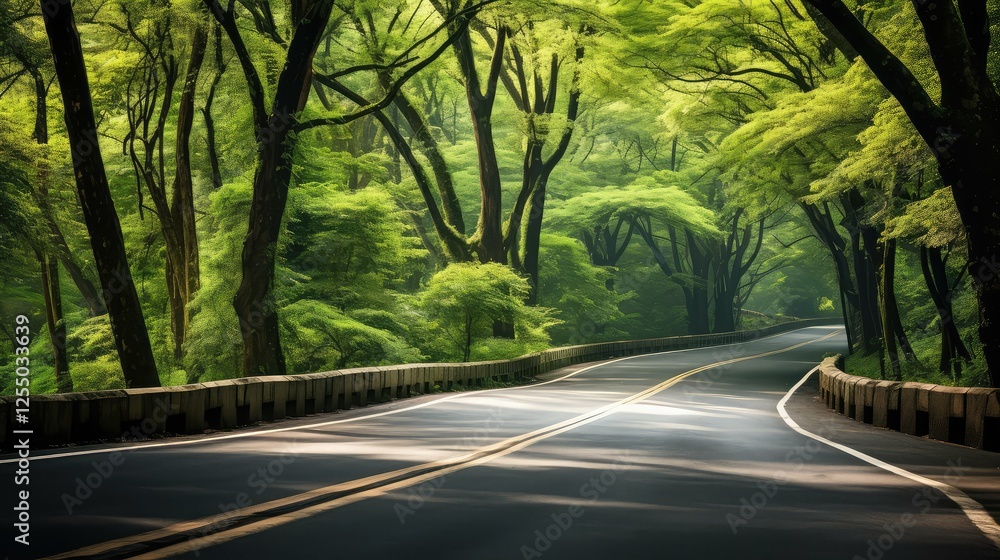 Obraz premium journey infinite road