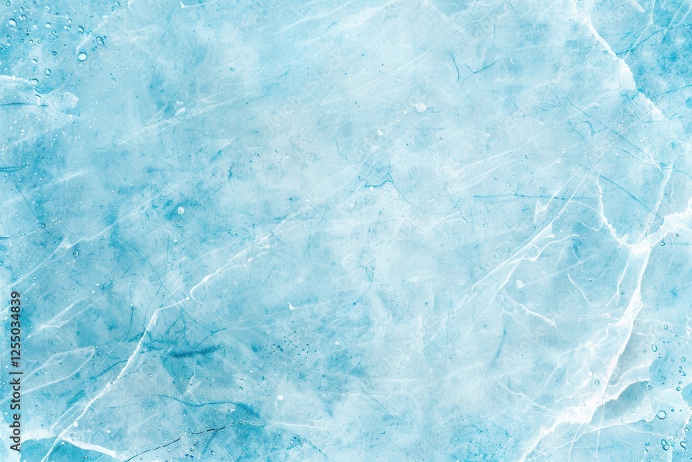 Obraz premium Blue textured abstract ice background