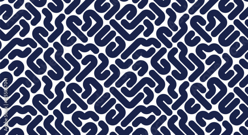Abstract geometric rounded ...