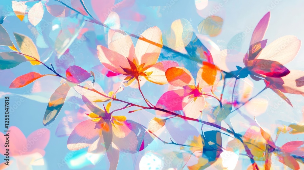 Fototapeta premium all over floral pattern vine jall blur liquify effect abstract hand drown art work digital printing on fabric wallpaper background, saree, suit, duppata, dress, bed sheet rug wall sticker men shirt.
