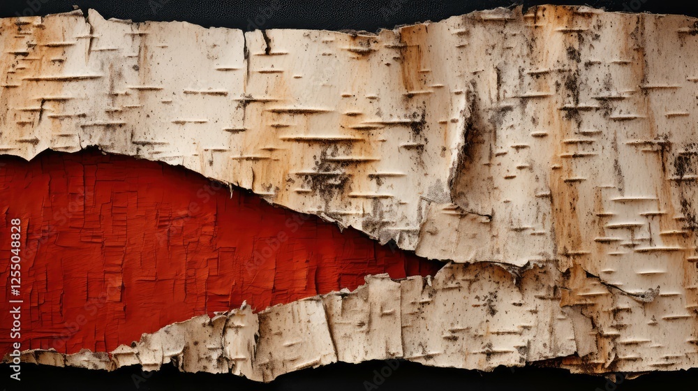 Obraz premium texture red and black frame