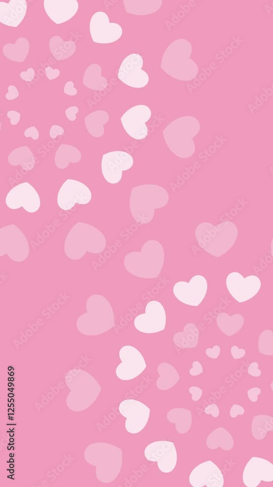 pink background with hearts pink background with hearts
