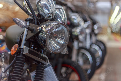 Products of the motorcycle manufacture.
