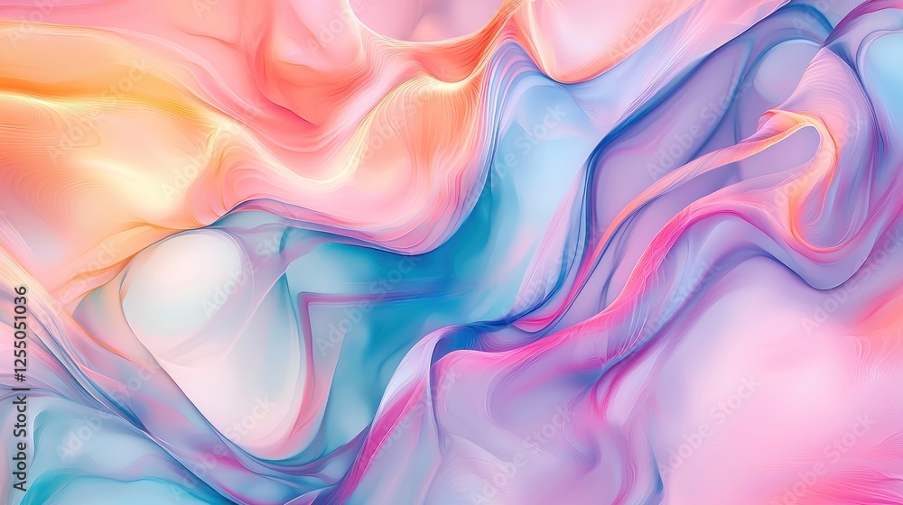 Obraz premium Excellent Multicolor Smoke Effect