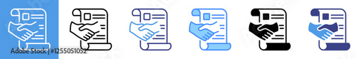 Settlement Multistyle Icon Set