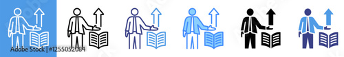 Publisher Multistyle Icon Set