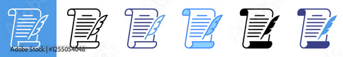 Manuscript Multistyle Icon Set