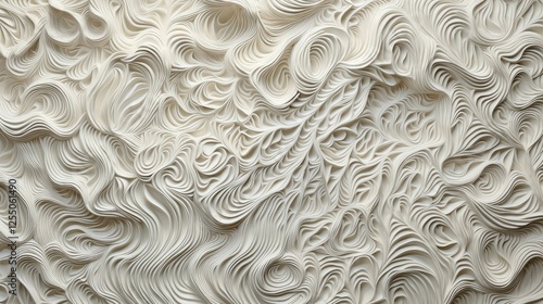 sculpture paper pulp texture