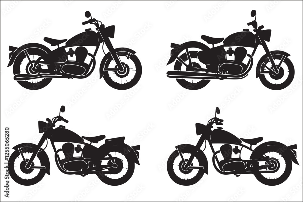 Naklejka premium SilhouetteDesigns