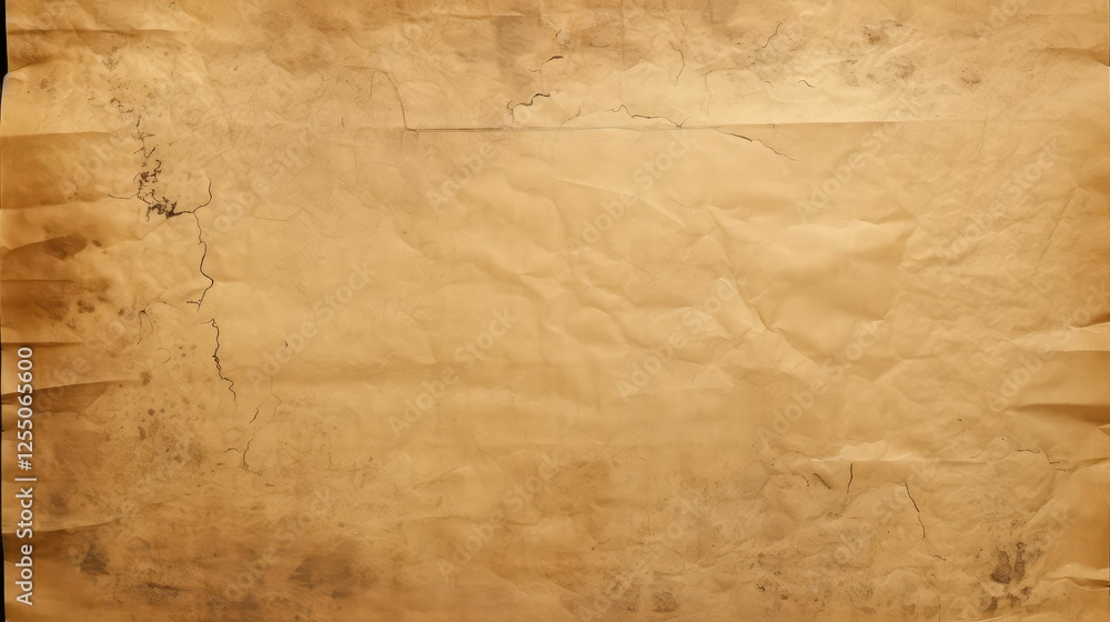 Fototapeta premium distressed old water stained paper