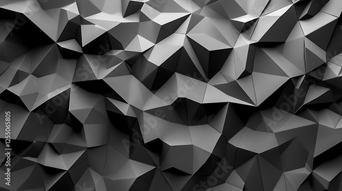 Abstract geometric triangular shapes background.  Possible use for wallpaper design photo