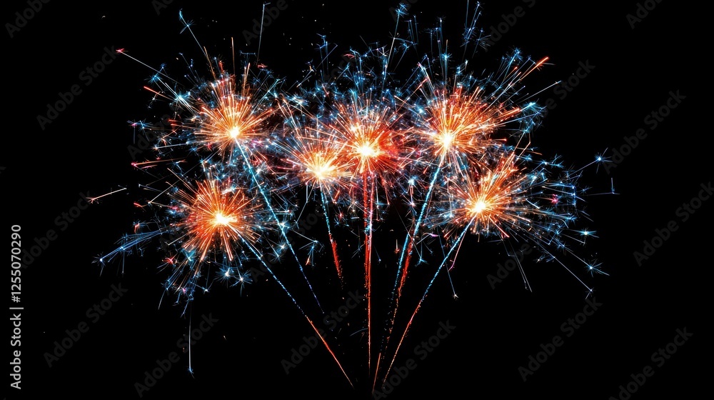 Fototapeta premium Magical New Year Eve