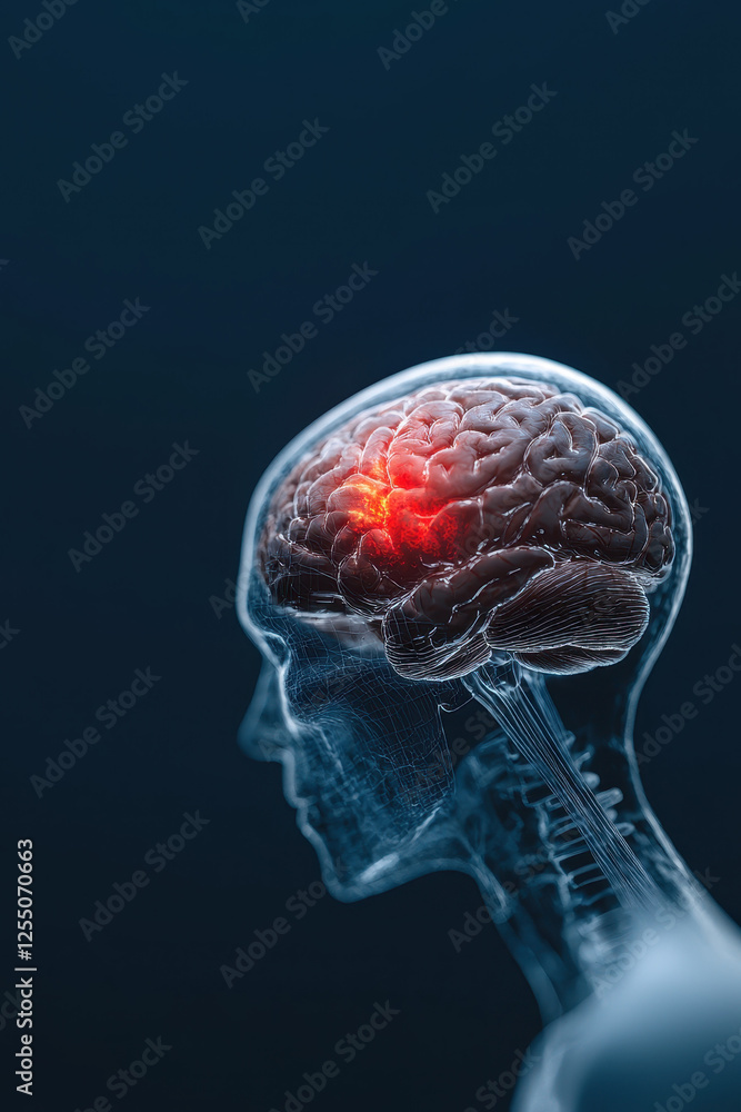 Exploring the Intricacies of the Human Brain: A Visual Representation of Emotion, Cognition, and Mental States through Artful Anatomy