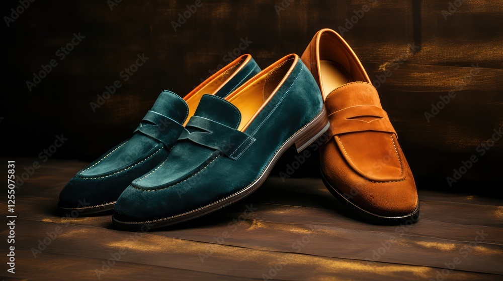 Naklejka premium elegant shoe texture