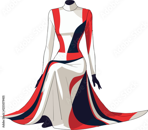 Trendy Female Western Dress Design for Fashion 