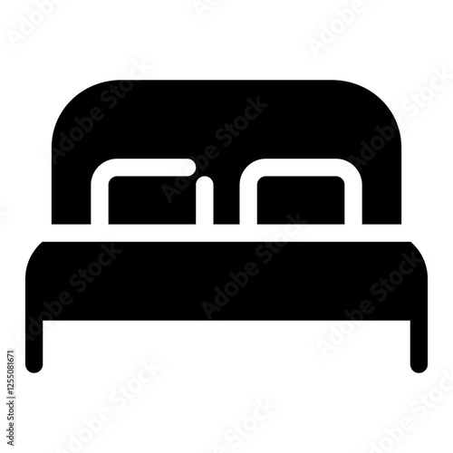 double bed icon