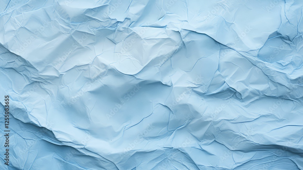 Obraz premium depth light blue paper