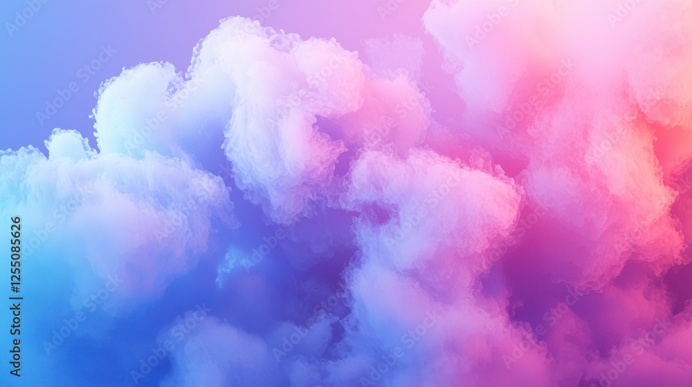 Smoke and Cloud Texture with Soft, Fluffy Details and Gentle Blending Smoke and Cloud Texture with Soft, Fluffy Details and Gentle Blending